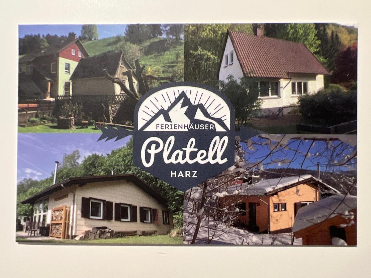 Platell Ferienhaeuser Harz Lerbach Buitenkant foto
